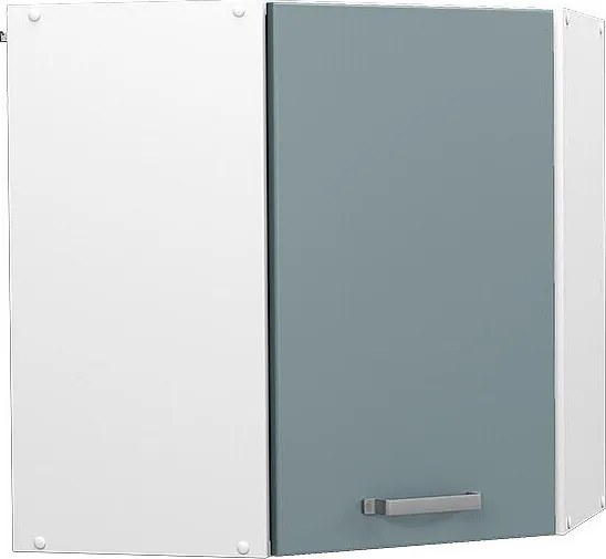 Szafka wisząca narożna niebiesko-szary 57x34.1x60 r-line