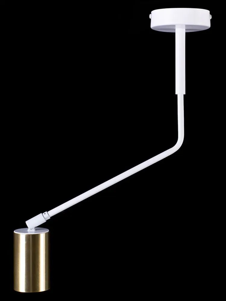 Biała loftowa lampa sufitowa - 3X D058 A1-N69