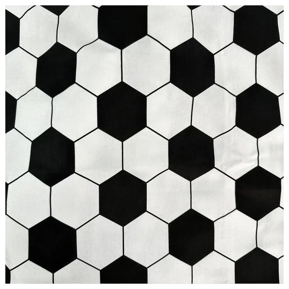 Zielona bawełniana pościel dziecięca jednoosobowa 140x200 cm Football – Jerry Fabrics