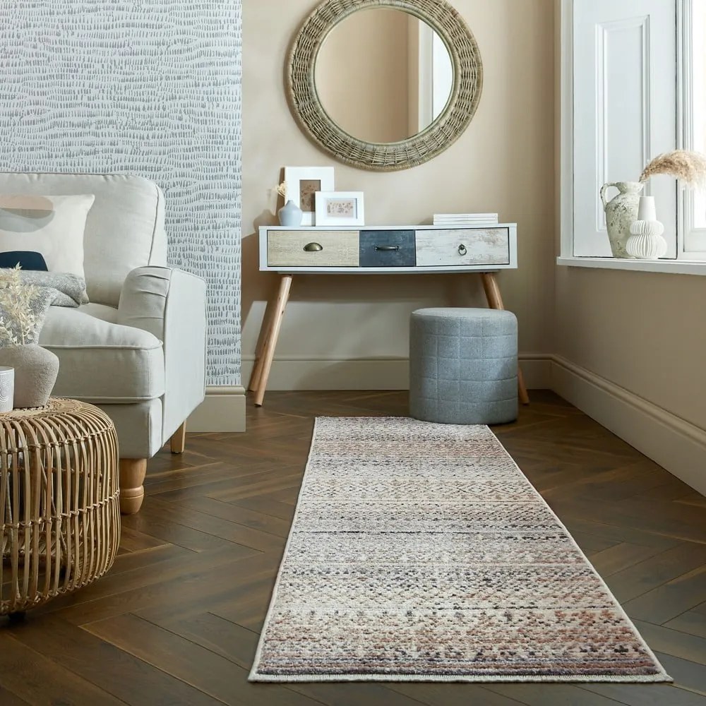 Beżowy chodnik 66x300 cm Camino – Flair Rugs