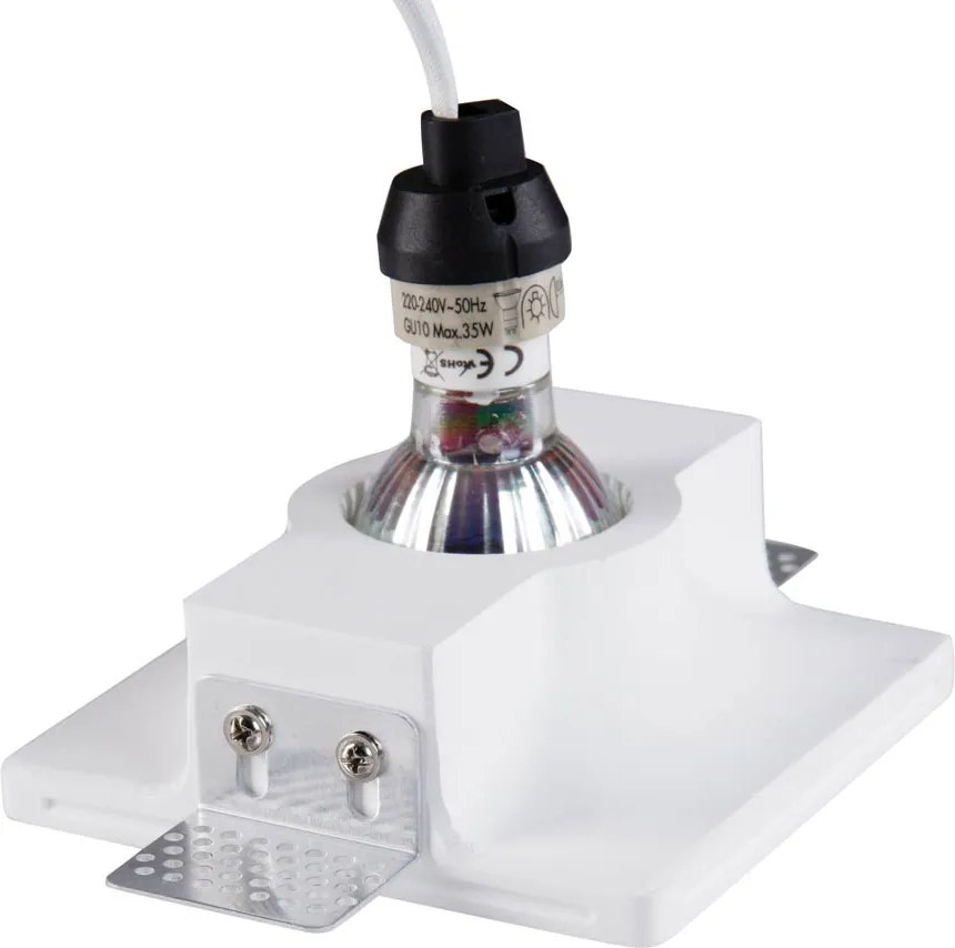 Inteligentny reflektor wpuszczany biały 12 cm okrągły z Wifi GU10 50mm - Gypsy