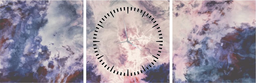 Obraz - Fantasy (z zegarem) (90x30 cm)