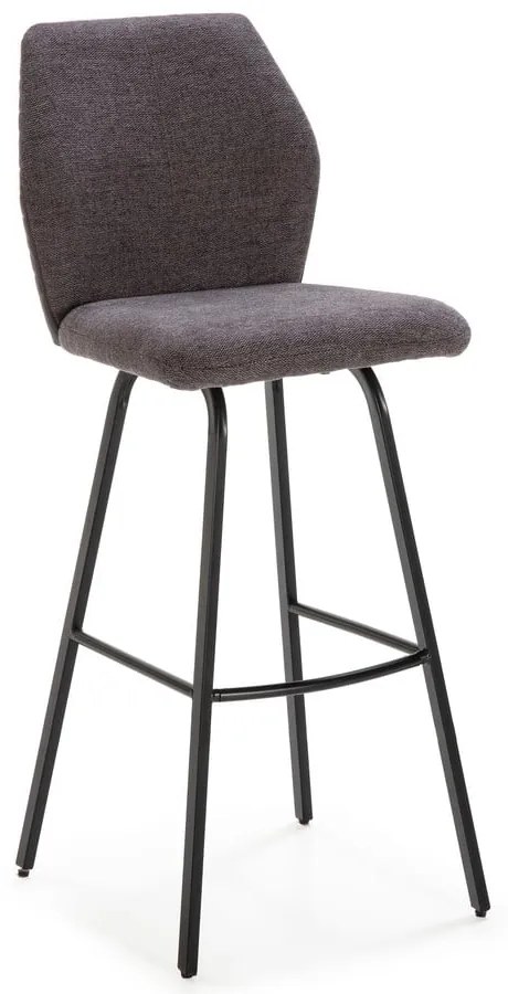 Ciemnoszare hokery zestaw 2 szt. 75 cm Pol – Marckeric
