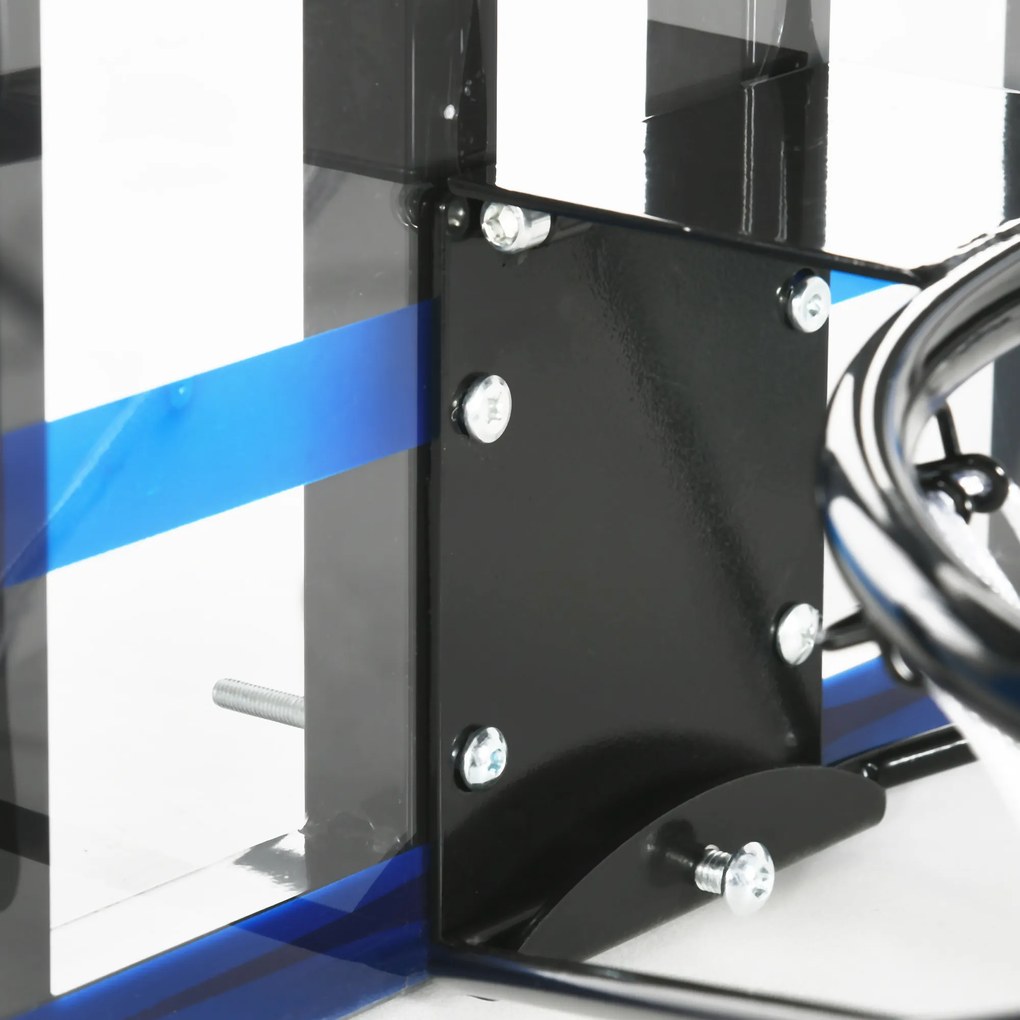 SPORTNOW Kosz Koszykówka Tablica Montaż Ścienny Outdoor Stalowa Trwała do Domowego Użytku | Aosom PL