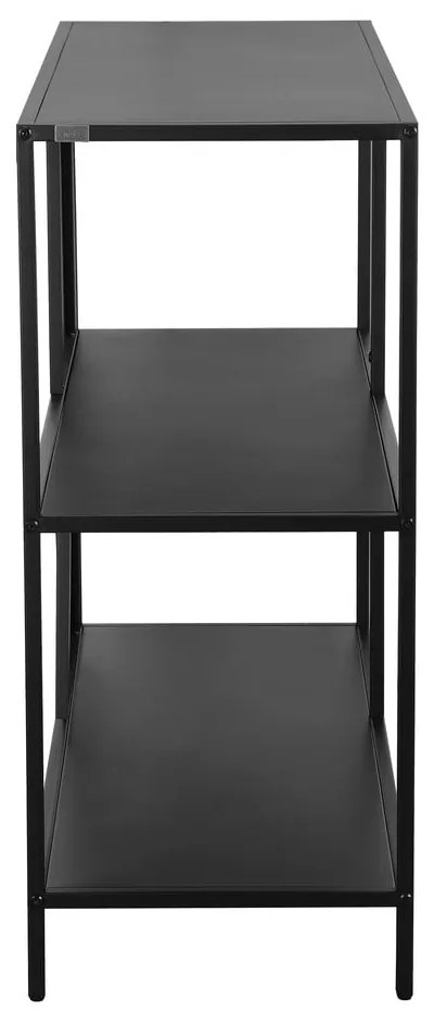 Czarny metalowy regał 100x80 cm Charleston – Støraa
