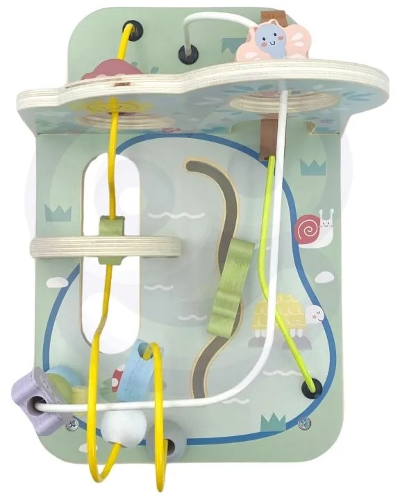 Tooky toy drewniana pętla motoryczna leśny labirynt