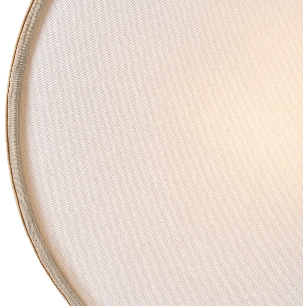 Orientalna lampa sufitowa z rattanu 40 cm 3-światła - TrommaKolonialny Oswietlenie wewnetrzne