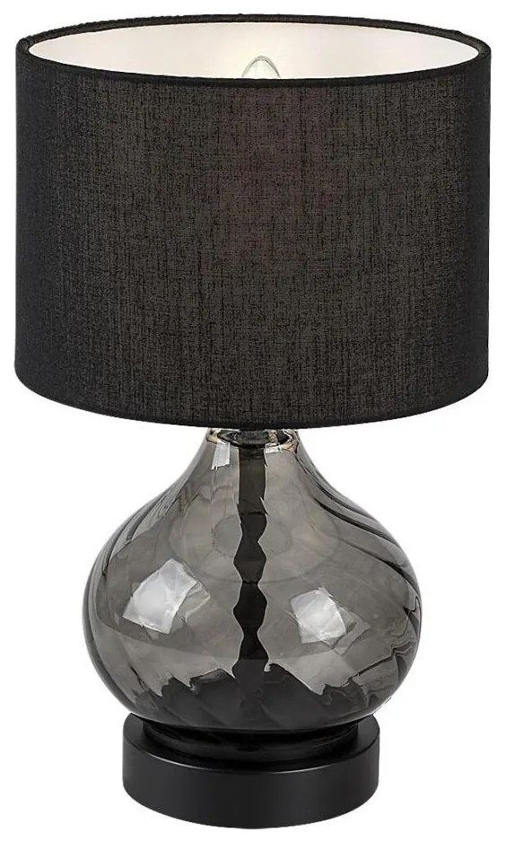 Rabalux 74034 - Lampa stołowa PIRELO 1xE14/25W/230V dymny