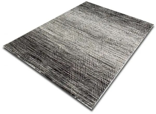 Dywan nowoczesny Lara jodełka szary 160 cm x 230 cm