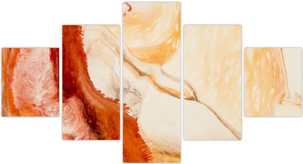Obraz - Malarstwo abstrakcyjne (125x70 cm)