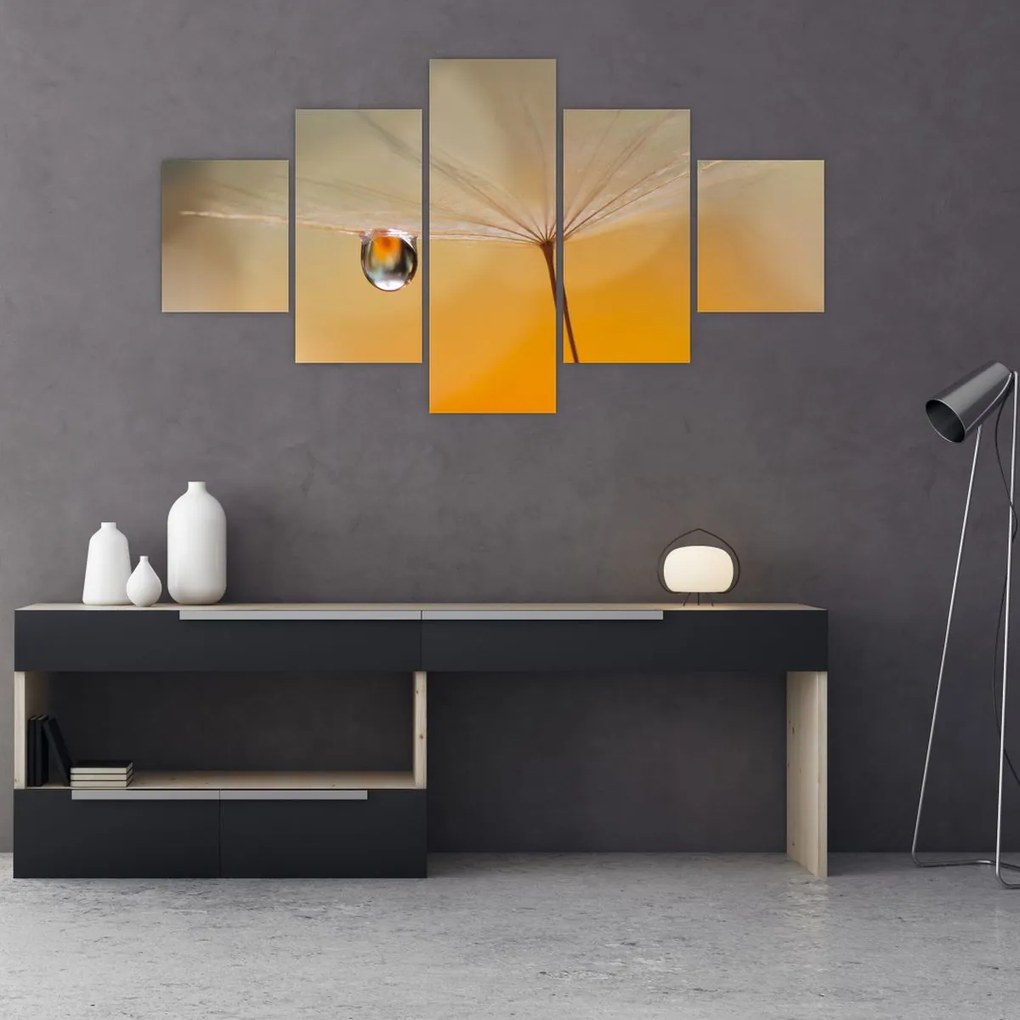 Obraz - Makro kwiat (125x70 cm)