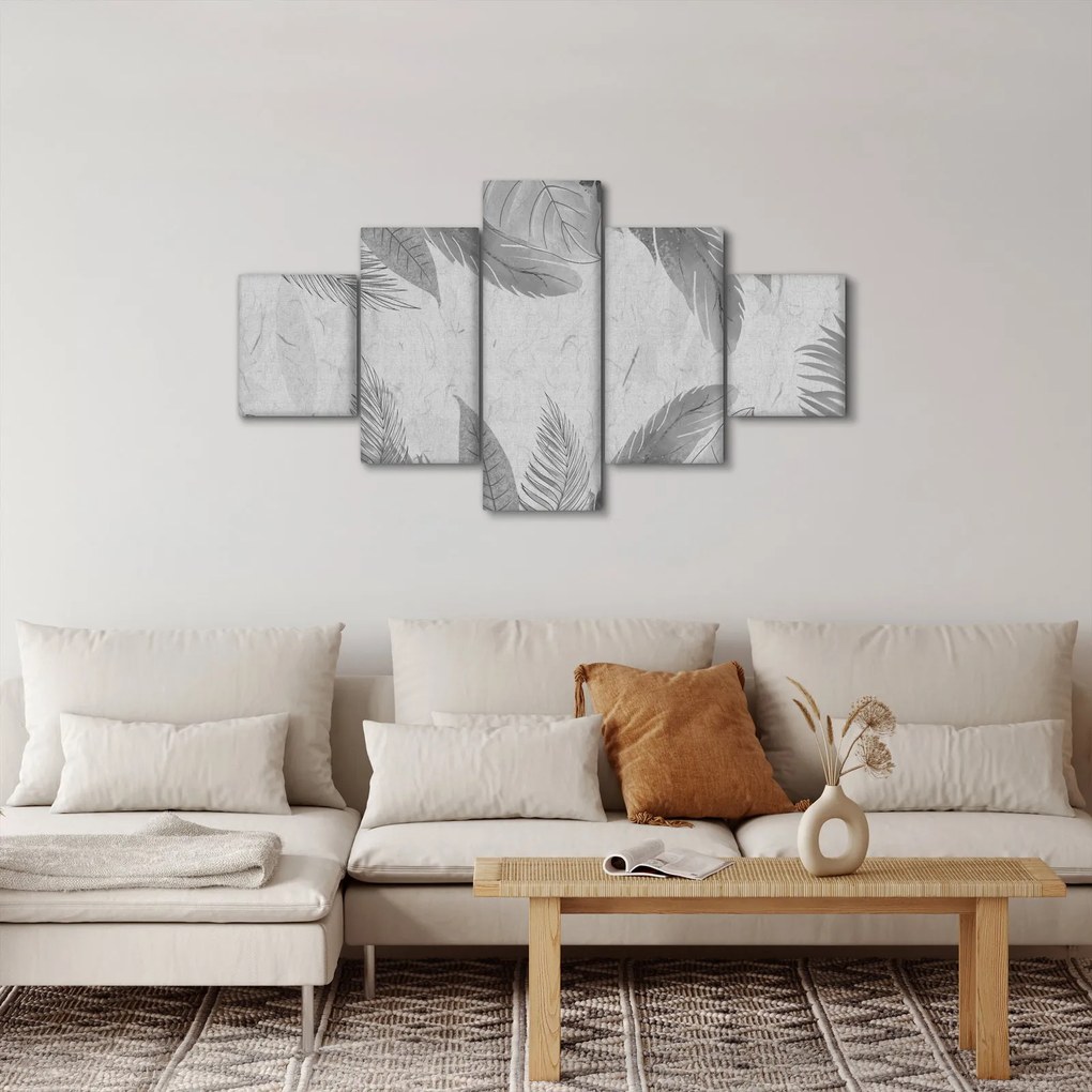 Obraz - Liście (125x70 cm)