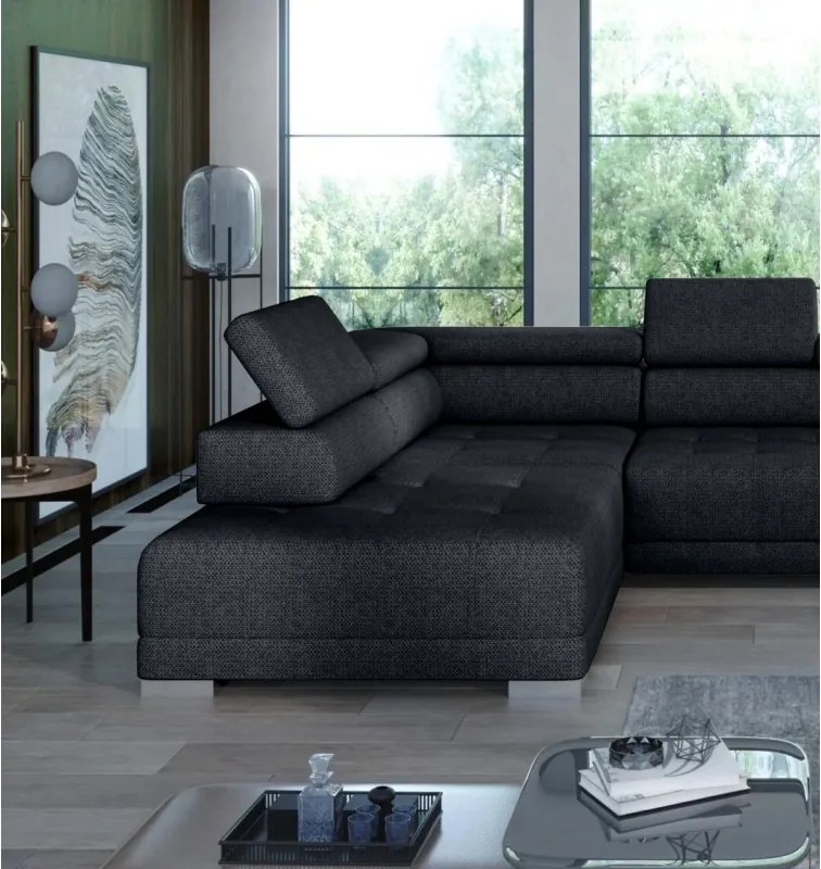 Narożnik CAMPO XL elektryczną regulacją siedziska w WERSAL