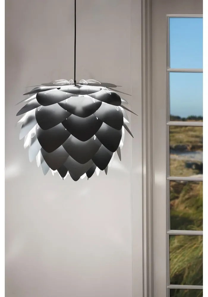 Antracytowy abażur ø 59 cm Aluvia – UMAGE
