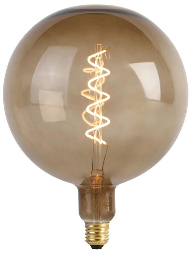 Żarówka LED E27 z możliwością ściemniania G200 brązowa 4W 130lm 1800K