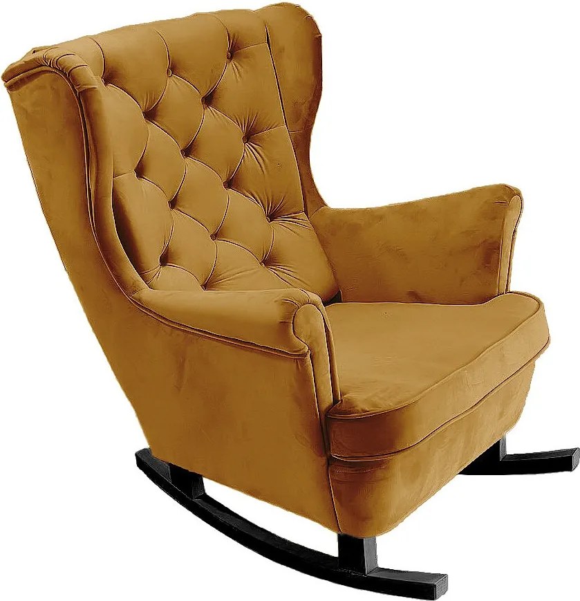 Fotel Relax z Tapicerowanym Siedzeniem i Podłokietnikami, Fotel TV 102x81x95cm Oliwkowy_29816