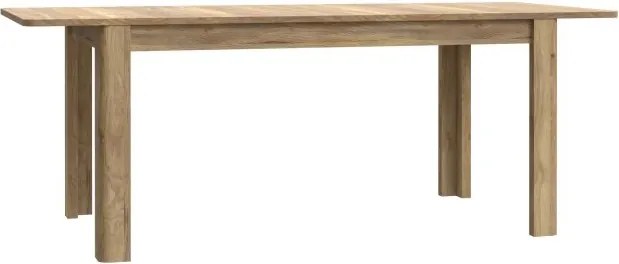 Stół do jadalni rozkładany Breathtaker 160-206 cm, kolor Dąb Mauvella
