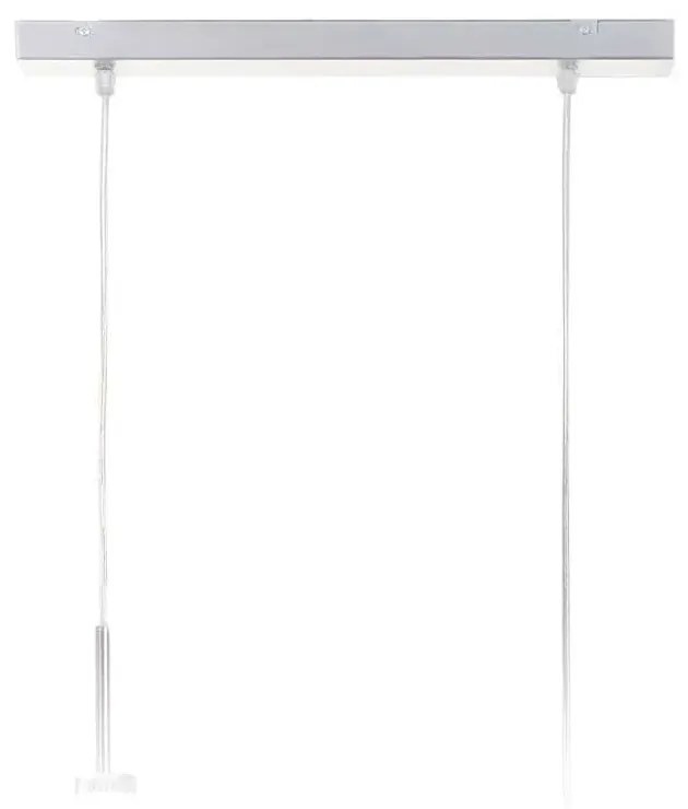 Lampa wisząca dwa zwisy ze stalowym stelażem S1-N83
