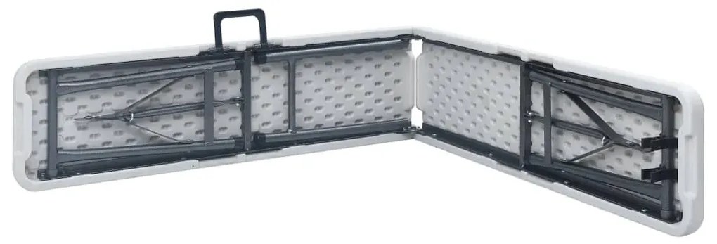 Zestaw białych ławek ogrodowych D6-C56