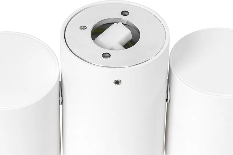 Designerski reflektor biały 2-światłowy regulowany - Michael