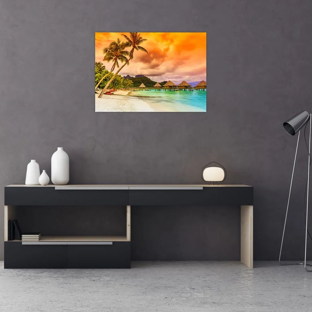 Obraz - Bora Bora Island (70x50 cm)