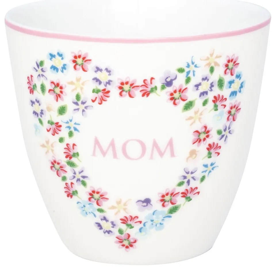 Porcelanowa filiżanka Green Gate Columbine Mom, 300 ml