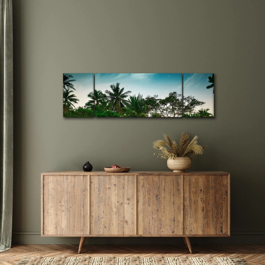 Obraz - palmy (170x50 cm)