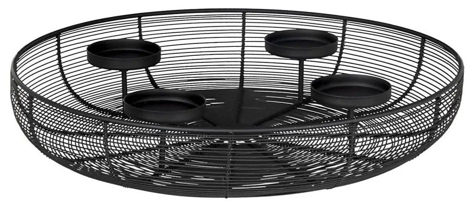 Eglo 422386 - Świecznik HAGONY pr. 45 cm czarny