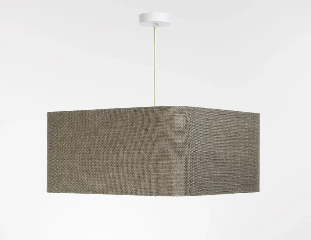 Lampa wisząca KWADRO LEN 003-40w20 beżowa BPS KONCEPT