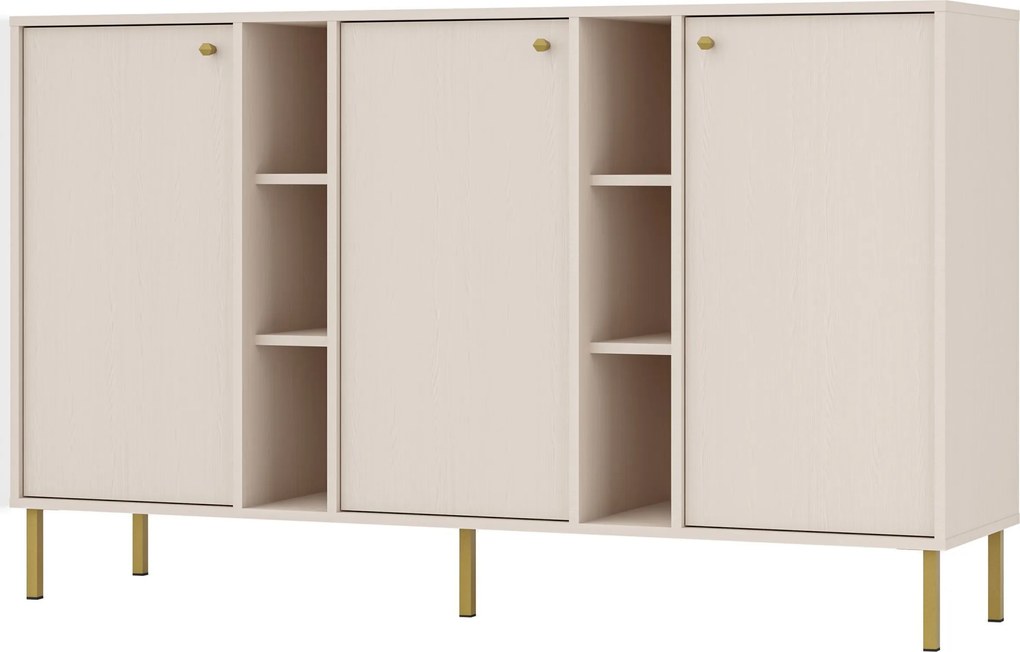 Komoda TORINO 158 cm do Salonu Sypialni Beżowy