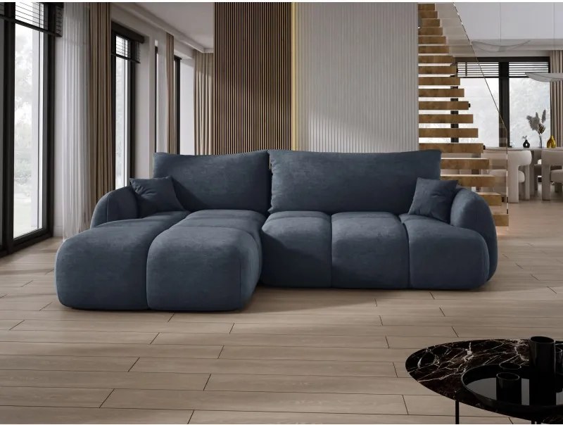 Narożnik COCO WIND z funkcją spania poduszkami i pojemnikiem CLOUD 97 WERSAL