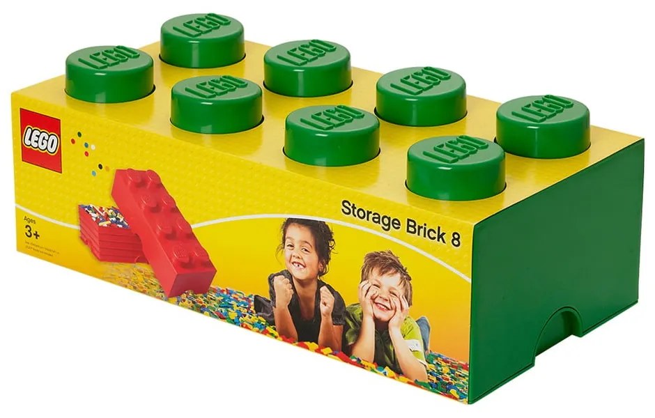 Zielony pojemnik LEGO®