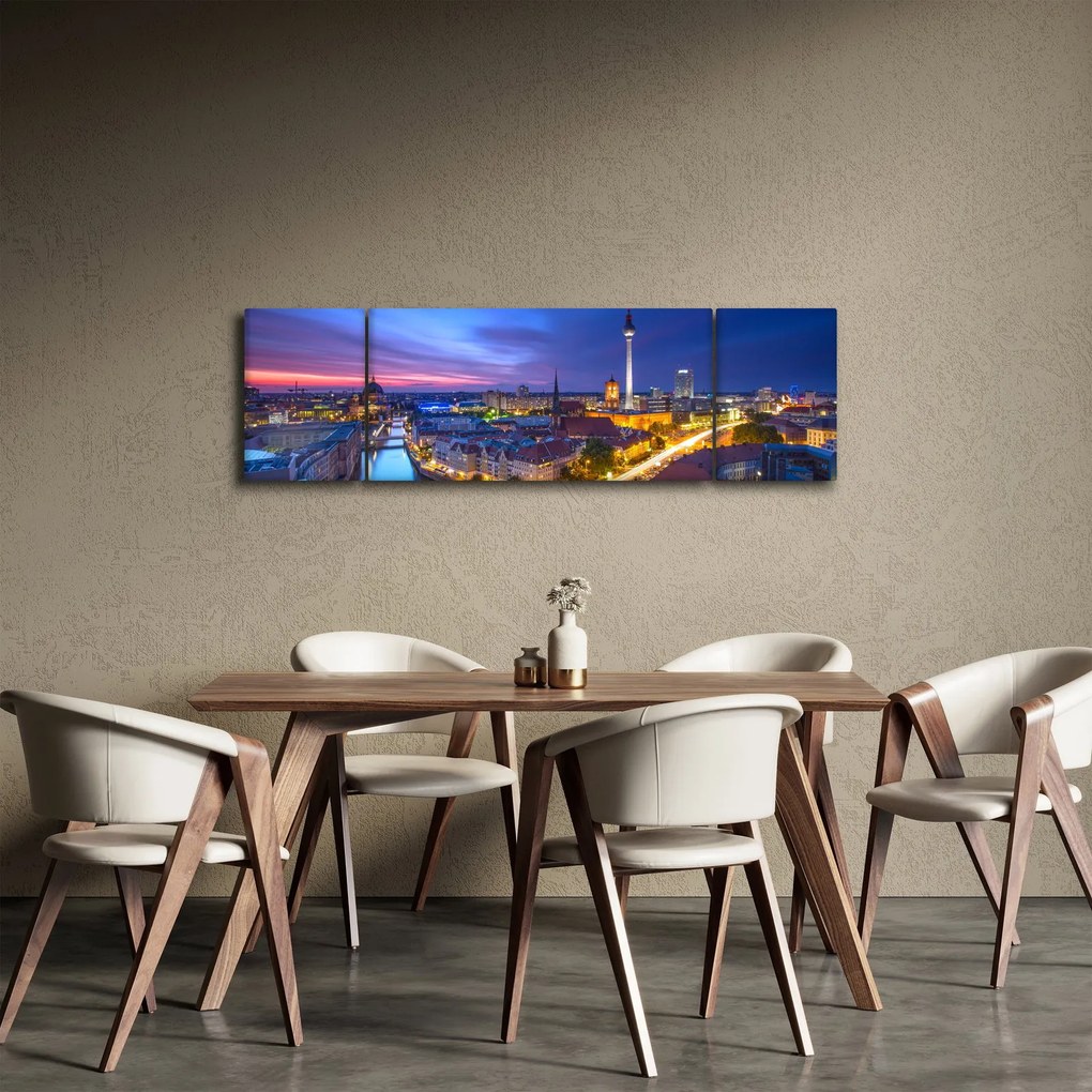 Obraz - Niebieskie niebo nad Berlinem (170x50 cm)