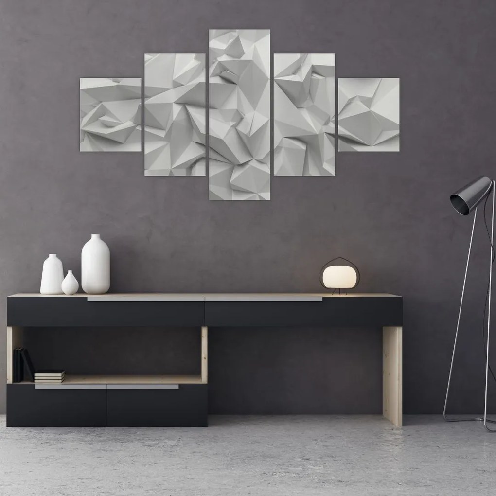 Obraz abstrakcji (125x70 cm)