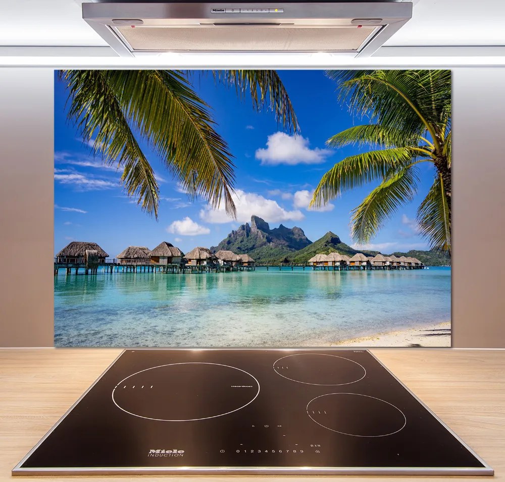 Panel do kuchni Palmy na Bora Bora
