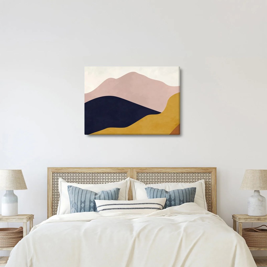 Obraz - Akwarelowe góry N⁰2 (70x50 cm)