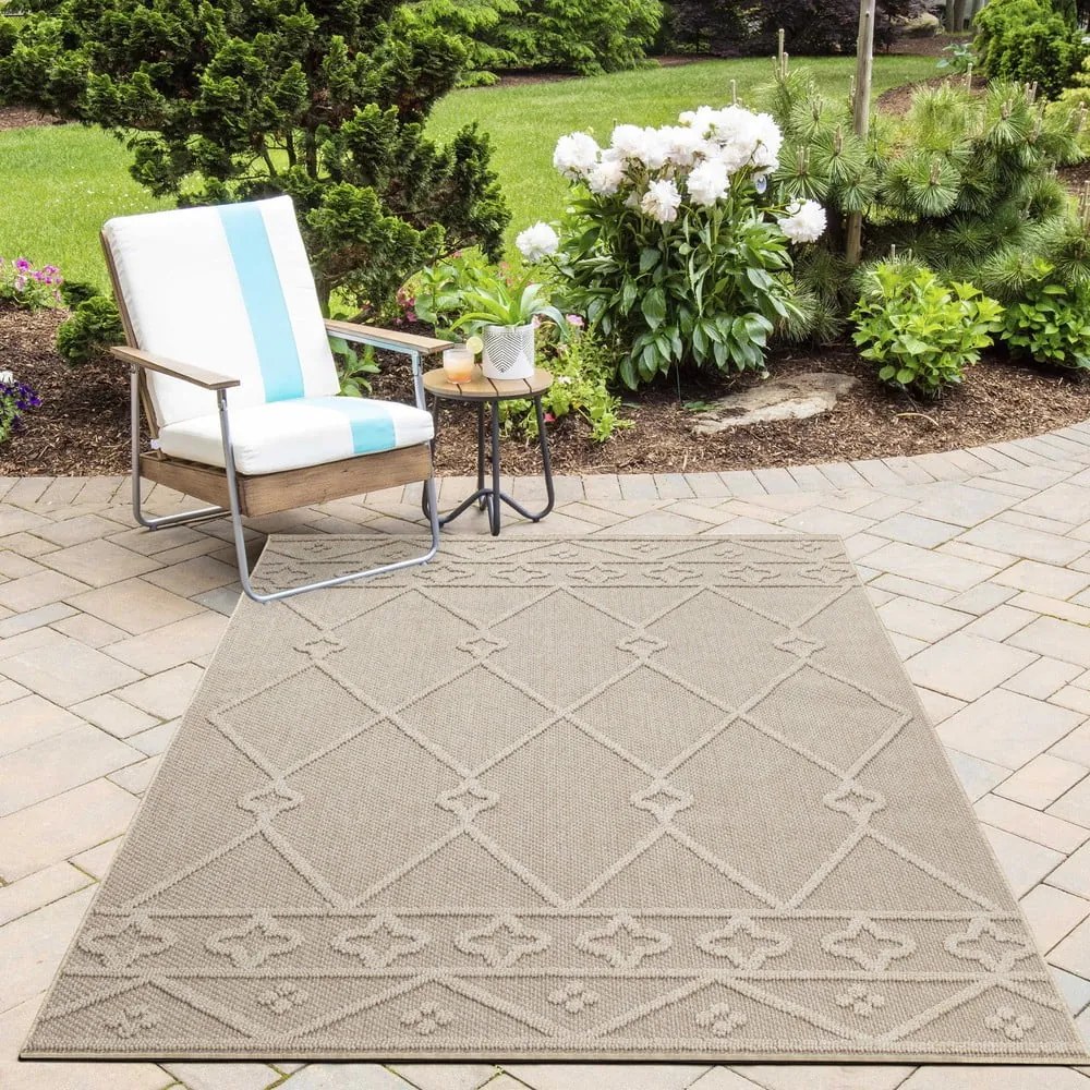 Beżowy dywan odpowiedni na zewnątrz 160x230 cm Patara – Ayyildiz Carpets