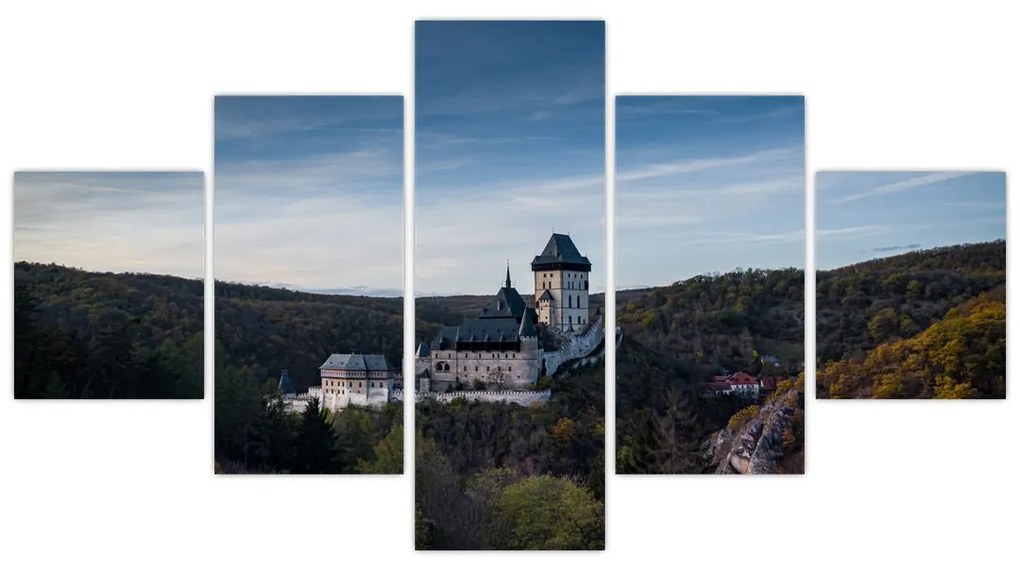 Obraz Karlštejn (125x70 cm)