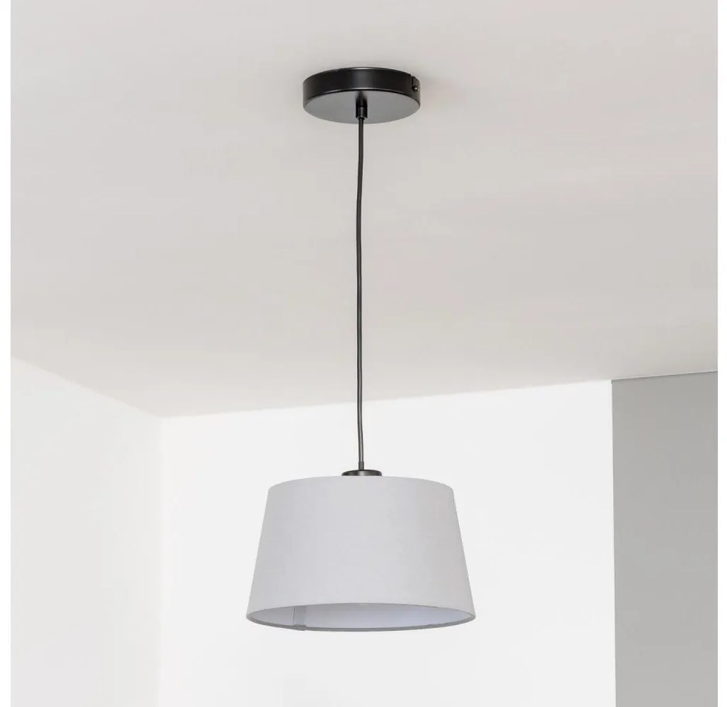 Brilagi - Lampa wisząca LED na przewodzie CERIA 1xE27/40W/230V śr. 25 cm szara