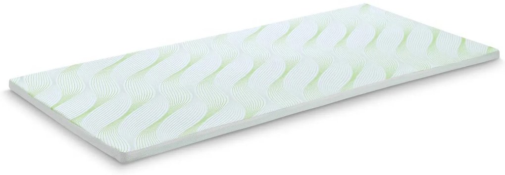 Materac Nawierzchniowy Aloe Vera 5 Stref 4CM 90x200 cm