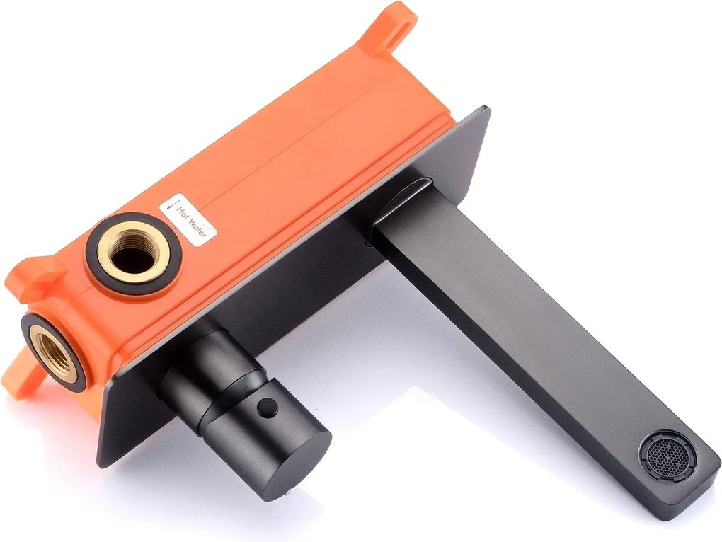 Bateria podtynkowa ścienna 9908G - kolor gunmetal