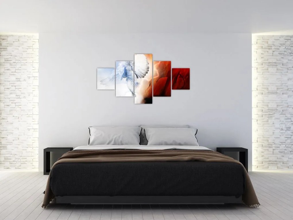 Obraz - Dobro i zło (125x70 cm)