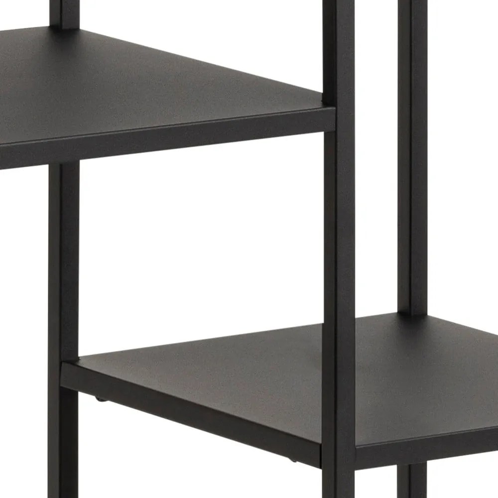 Czarny metalowy regał 80x86 cm Newcastle – Actona