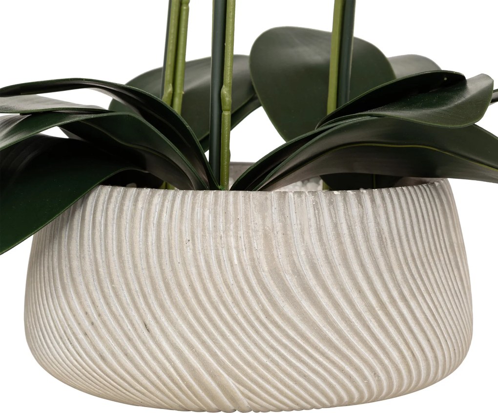 Sztuczny kwiat w doniczce, storczyk SANAE, 65 cm