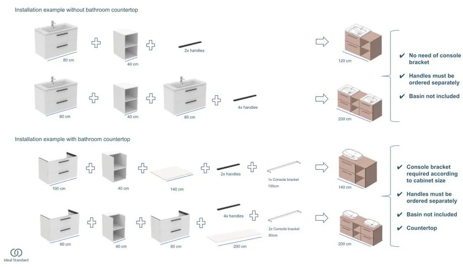 Uchwyt w kolorze srebra z połyskiem i.Life A – Ideal Standard
