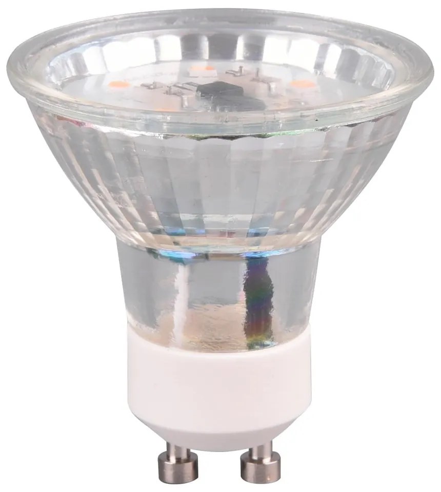 Żarówka LED z ciepłym światłem z gwintem GU10, 3 W Reflektor – Trio