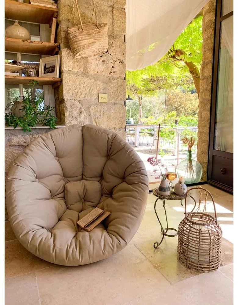 Żółty fotel Nido – Karup Design