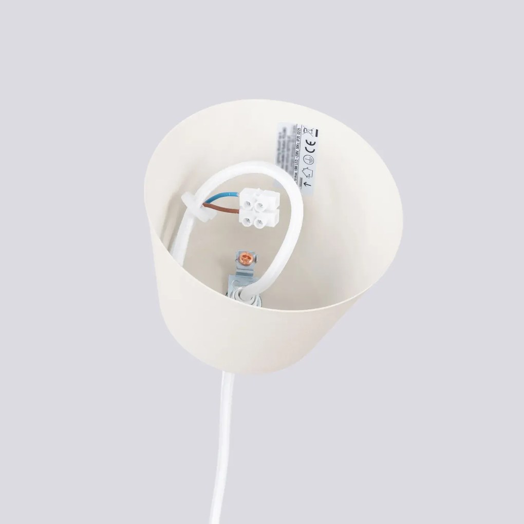 Lampa wisząca BILO beżowa SOLLUX  LIGHTING