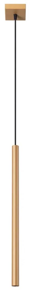 Lampa wisząca PASTELO 1 złota SOLLUX LIGHTING
