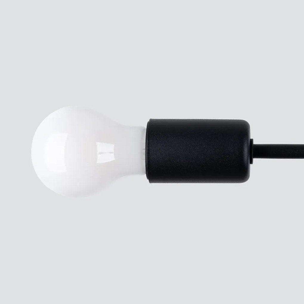 Żyrandol NORAH 3 czarny SOLLUX  LIGHTING